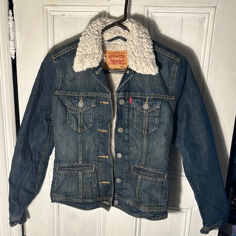 Levi's Sherpa Lined Denim Jacket